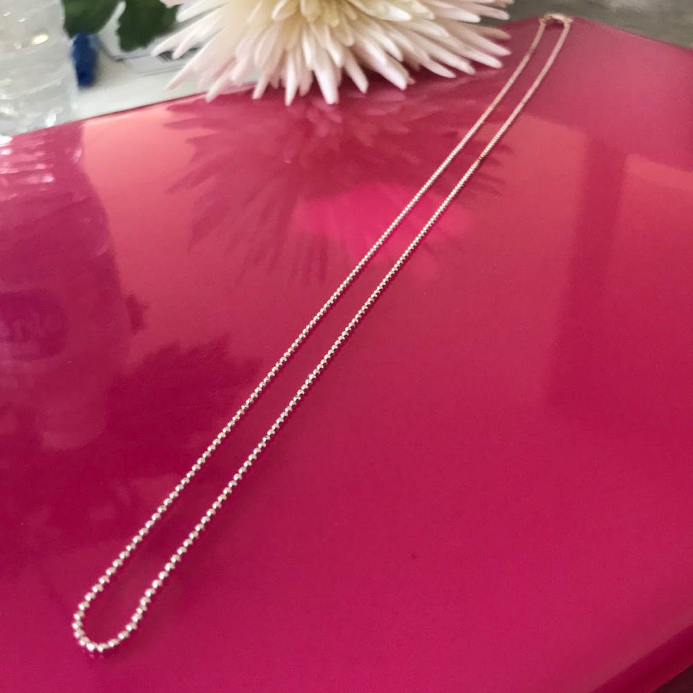 12” 925 silver chain